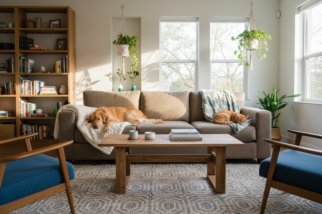 How to Choose Pet-Friendly Furniture for Dogs and Cats