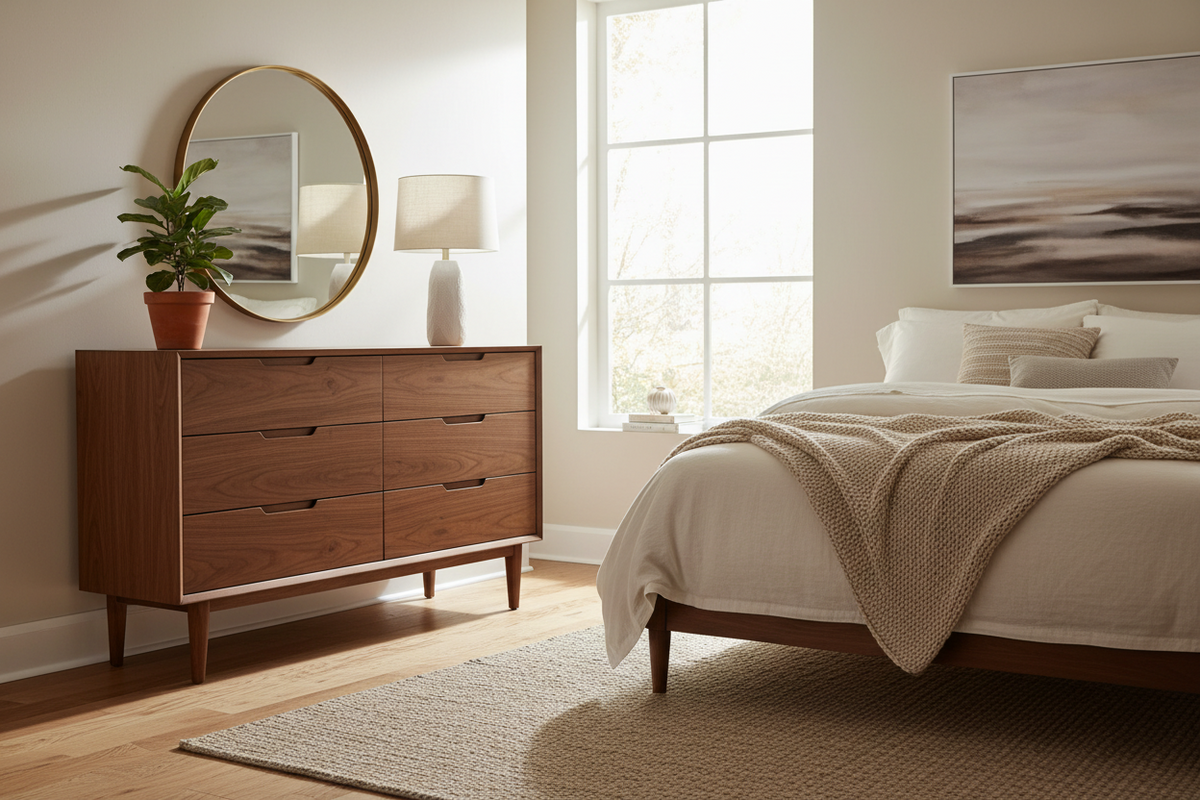 How to Choose the Right Dresser Size for Your Bedroom