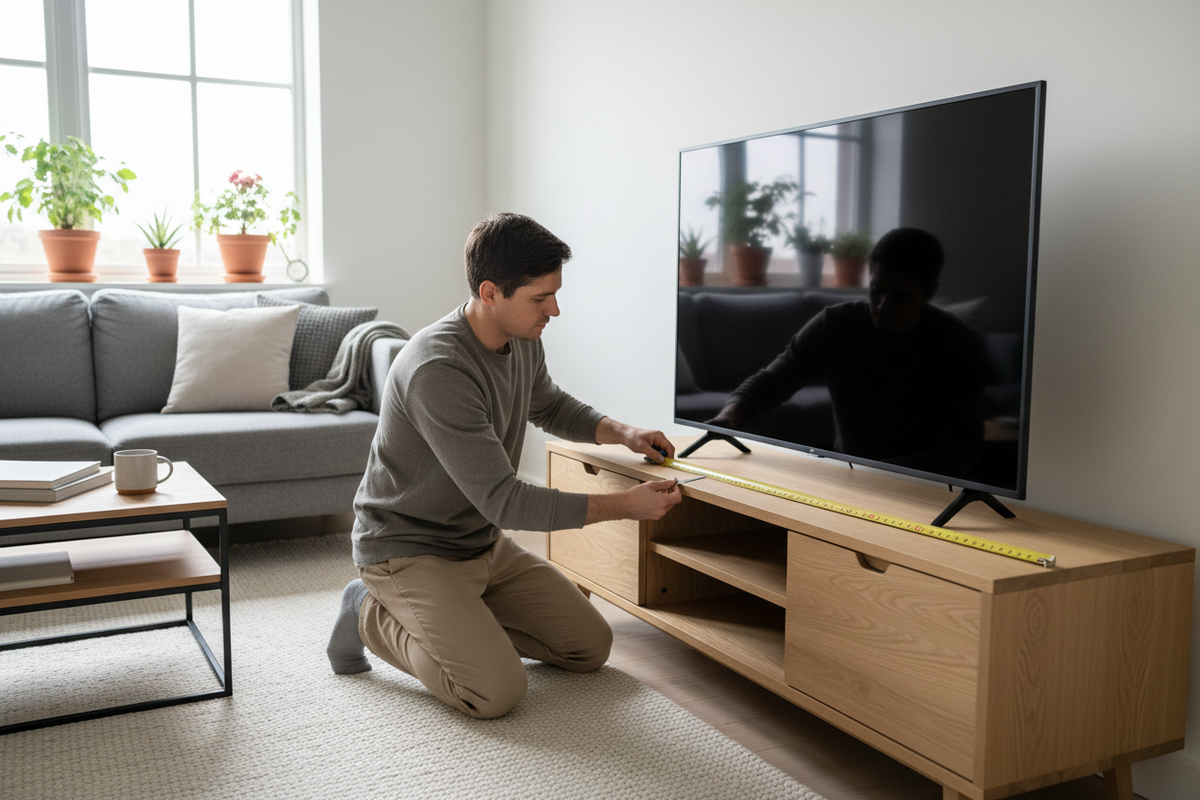 How to Choose the Right TV Stand Size for Your Television