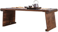 Tiny Side Table Wooden Floor Table by Unknown