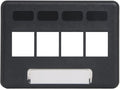 ICC 4-Port Modular Furniture Faceplate by ICC