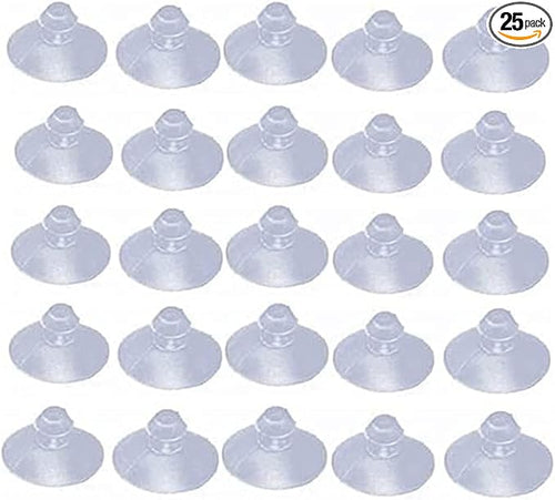 18mm/0.7" Furniture Desk Glass Transparent Anti-Collision Suction Cups Sucker by bnafes