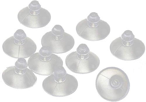 18mm/0.7" Furniture Desk Glass Transparent Anti-Collision Suction Cups Sucker by bnafes