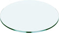 42" Round Tempered Glass Table Top by Unknown