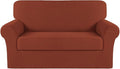 Turquoize Stretch Sofa Slipcover 2 Pieces Sofa Cover Couch Cover by Turquoize