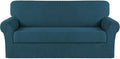 Turquoize Stretch Sofa Slipcover 2 Pieces Sofa Cover Couch Cover by Turquoize