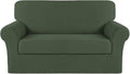 Turquoize Stretch Sofa Slipcover 2 Pieces Sofa Cover Couch Cover by Turquoize