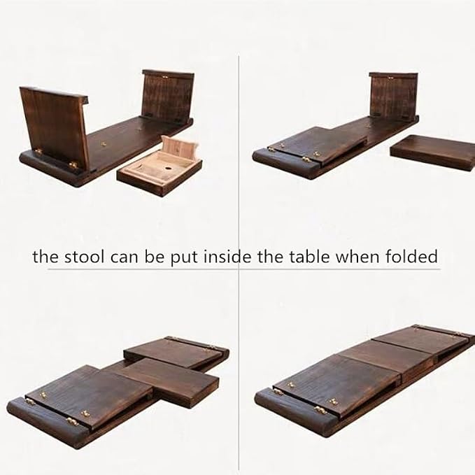 Bed Side Table Wooden Floor Table - Image 3