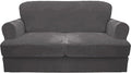 CUCRAF Cushion Sofa Cover 3 Piece Slipcovers, Soft Thick Velvet Couch Cover by CUCRAF