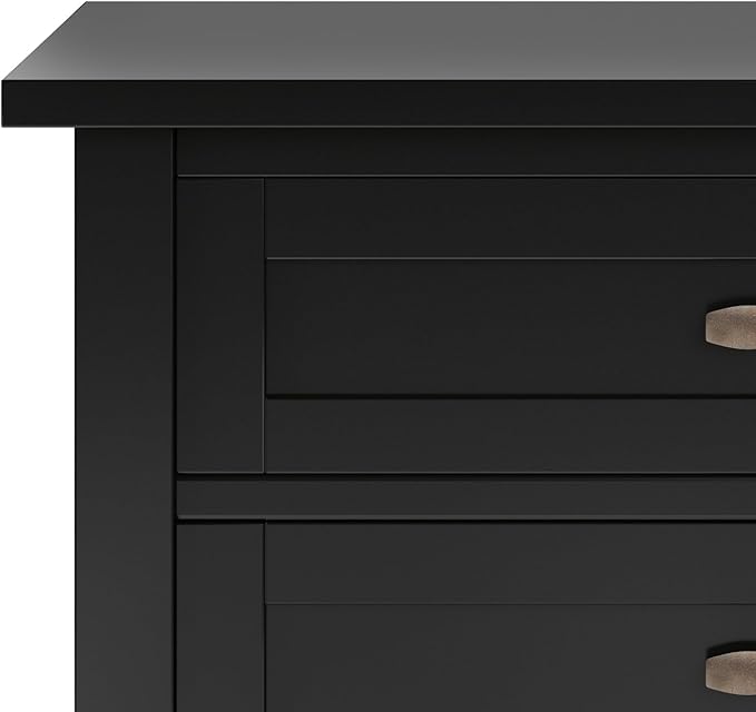SIMPLIHOME Warm Shaker Bedside Table - Image 6