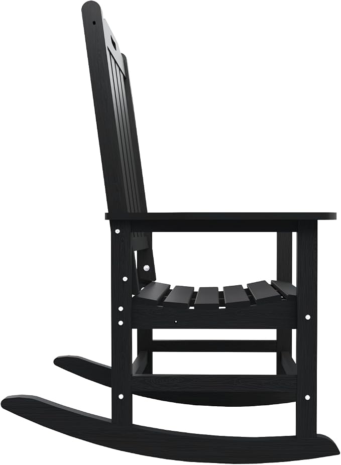 THOEOE Oversized Rocking Chair Set of 4, Outdoor Rocking Chair - Image 9