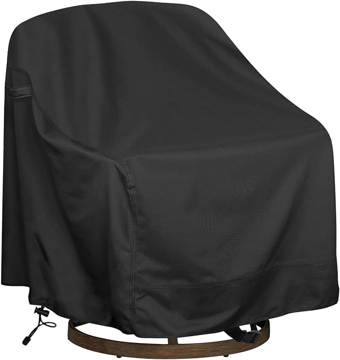 Outdoor Swivel Lounge Chair Cover 1 Pack, Fits to Lawn Patio Chairs, Waterproof by HI%C2%B7%C2%B7%C2%B7YOURCOVER