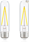 Dimmable E26 T30 T10 LED Bulb Long Tube Light Bulb 4W, Type T Tubular Light by PADMOLUDAZ