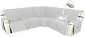 Arfntevss Recliner Sectional Couch Covers 1OO% Waterproof L Shape Sofa Cover by Arfntevss