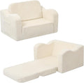 MeMoreCool Toddler Couch Fold Out – 2-in-1 Convertible Kids Sofa Bed by MeMoreCool