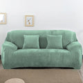 vctops 1-Piece Velvet Plush Stretch Sofa Slipcover by vctops