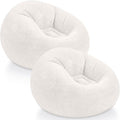 Realspring Inflatable Bean Bag Chairs Outdoor Blow up Camping Chairs Inflatable by Realspring