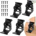 Self Locking Hinges Furniture Table Legs Locking Brackets, 90 Degree Folding by Unknown