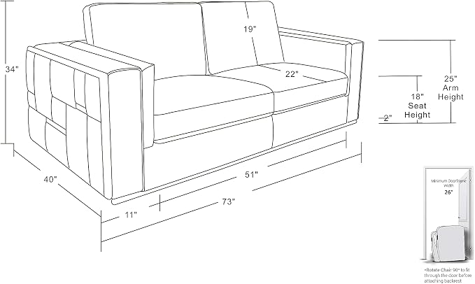 Blackjack Furniture Catania Modern Top Grain Italian Leather Sofa Set - Image 14