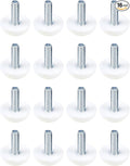 Antrader 16 Pack M6×18mm Furniture Lvelers, Table Leg Levelers, Levelling Foot by Antrader