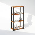 Furinno Turn-N-Tube Book Shelf, 4-Tier Bookshelf, Bookcase by Furinno-FitsYourSpaceFitsYourBudget
