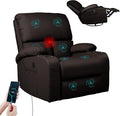 LEVELEVE Rocking Recliner Chair, Massage Rocker Recliner Chair by Enjoyyourlife