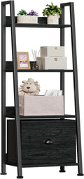 Furologee 4-Tier Ladder Shelf, Ladder Bookshelf by Furologee