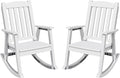 Greesum Set of 2 Outdoor Rocking Chair, Rust-Proof & UV-Resistant, Comfortable by BuynowfromGreesum