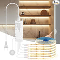 AIMENGTE 12V COB LED Cabinet Lights Strip, 6 x 3.3ft Touch Dimmable 3000K by AIMENGTE