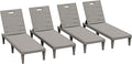 Greesum Outdoor Chaise Lounge Chairs Set of 4 by BuynowfromGreesum