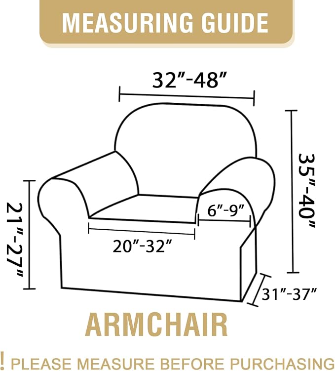 H.VERSAILTEX Printed Chair Slipcovers - Image 4