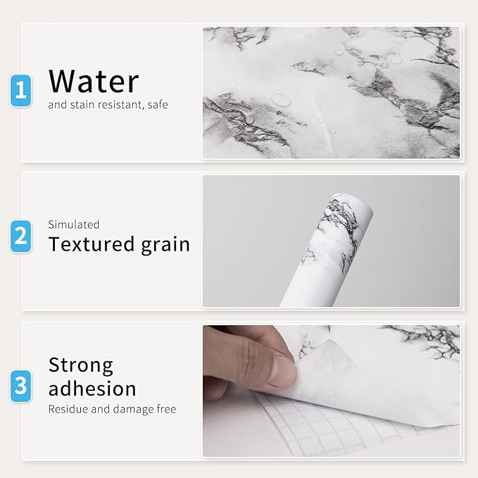 Art3d Self-Adhesive Contact Paper Countertops - Image 2