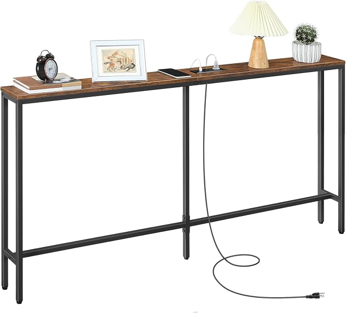 MAHANCRIS 63'' Skinny Console Table - Image 9