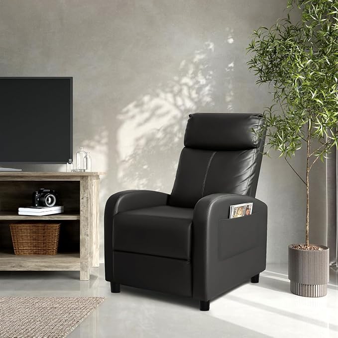 Homall Recliner Chair, Recliner Sofa PU Leather - Image 2