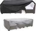 Patio Furniture Set Cover Waterproof, Mrrihand Outdoor Sectional Sofa Set Cover by Mrrihand