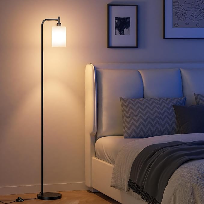Ziisee RGB Floor Lamps for Living Room, Dimmable Industrial Standing Lamp - Image 6