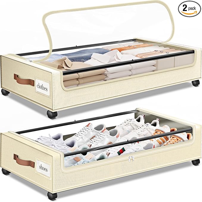 SpaceHacks Under Bed Storage by SpaceHacks