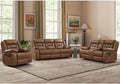 EBELLO Faux Leather Recliner Sofa Furniture Set by EBELLO