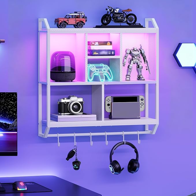 HOOBRO Gaming Floating Shelves by HOOBRO