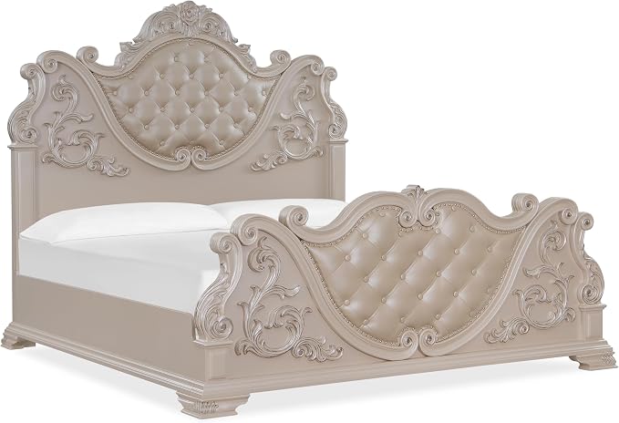 First of a Kind Santa Monica Traditional 4 Piece Queen Bedroom Set - Image 2