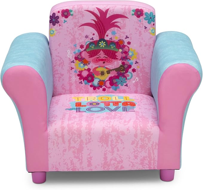 Delta Children Upholstered Chair, Trolls World Tour by DeltaChildren