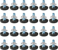 24 PCS M6 Thread Adjustable Furniture Levelers Screw in Threaded, Steel Screw by WAFJAMF