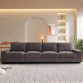 TEKAMON 128" Modular Sofa Couch by TEKAMON