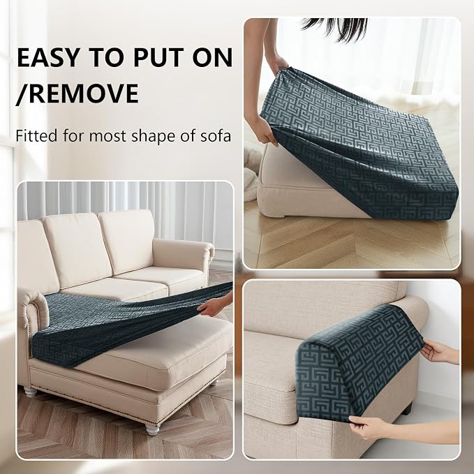 UNBBRRL Stretch Couch Seat Cushion Cover - Image 4