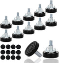 12 PCS M6 Thread Furniture Feet Levelers, Adjustable Furniture feet, Leveling by Eunenete