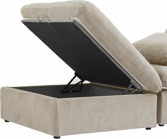 Cloud Modular Sectional Sofa Couch, Minimalist Deep Sofa Couches, Covers - Image 7
