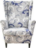 KRFOONN Wingback Chair Covers Slipcovers 2 Piece Stretch Wing Chair Covers by KRFOONN