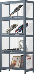 4-Tier Display Case Cabinet by BRIGHTORIA