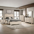 Kings Brand Furniture Brielle 6-Piece King Bedroom Set – Modern Wood Bed Frame by KingsBrandFurniture