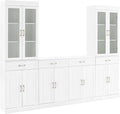 Crosley Furniture Stanton 3-Piece Sideboard Buffet Cabinet and Glass Door by CrosleyFurniture